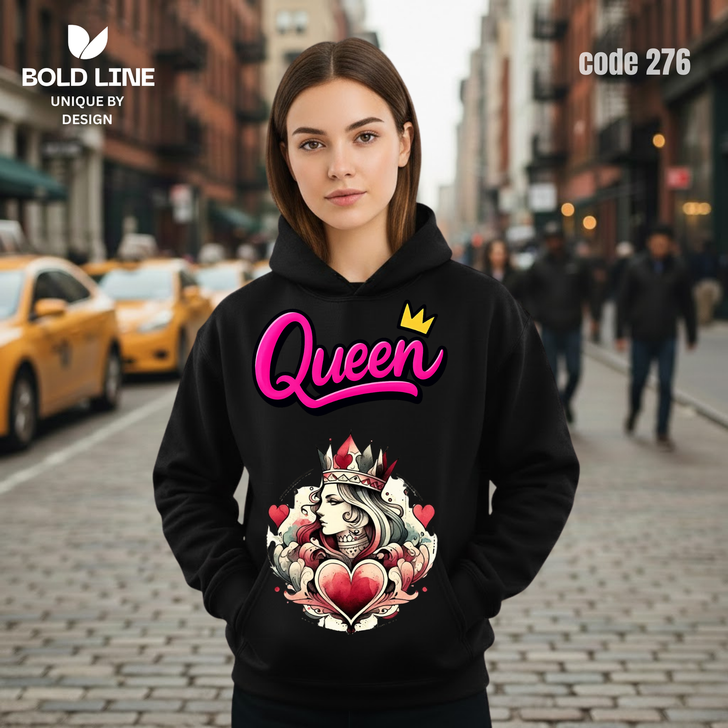 Hoodie Model 276 | Regular Fit – Premium Winter Edition