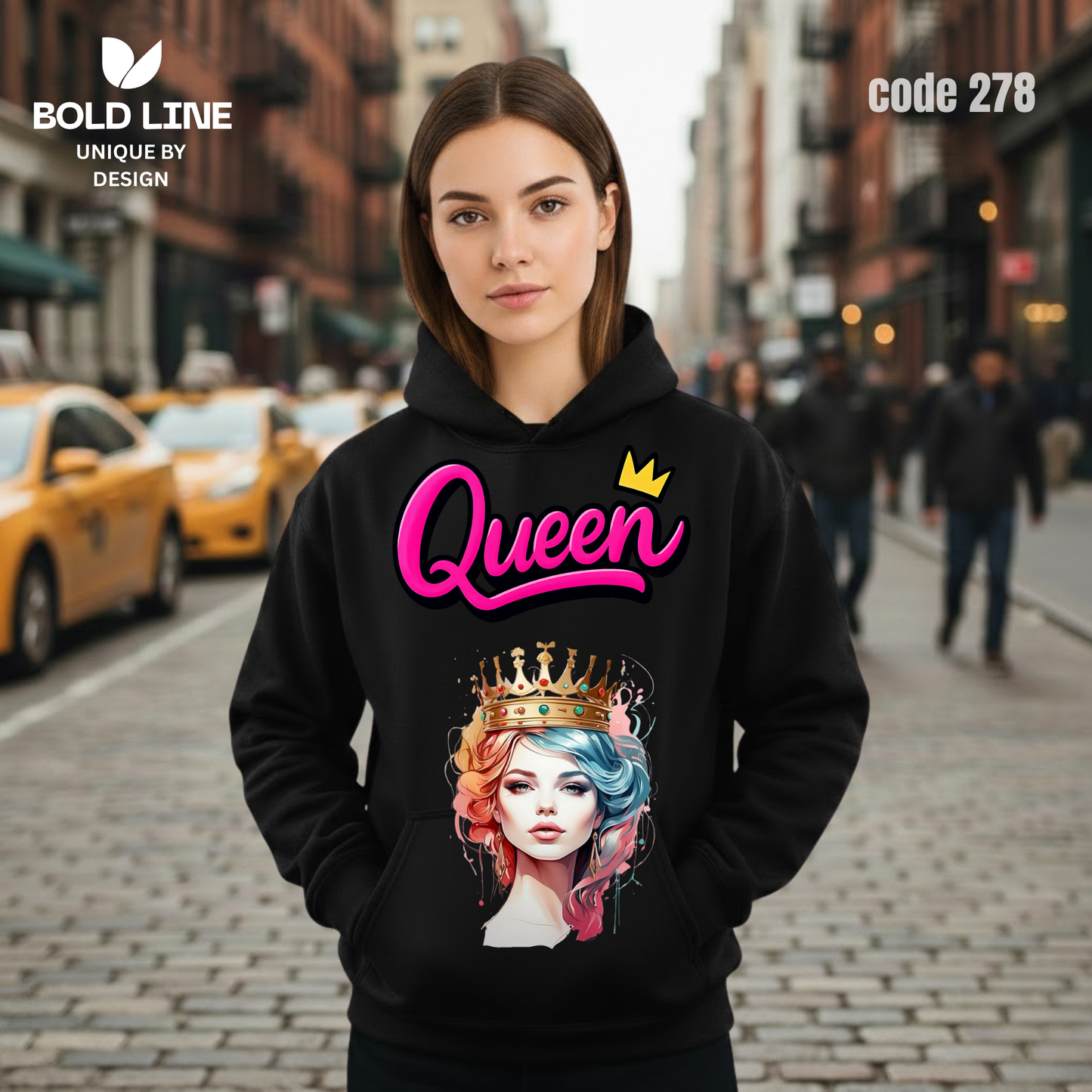 Hoodie Model 278 | Regular Fit – Premium Winter Edition