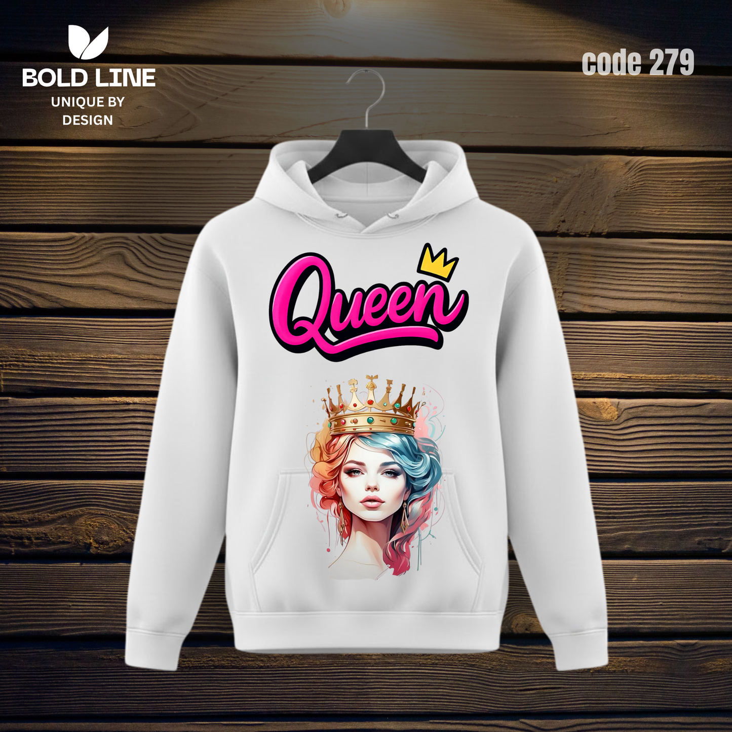 Hoodie Model 279 | Regular Fit – Premium Winter Edition