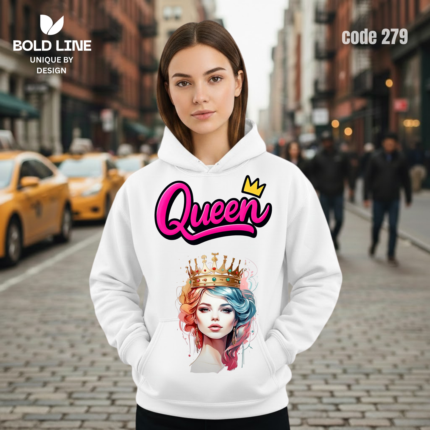 Hoodie Model 279 | Regular Fit – Premium Winter Edition