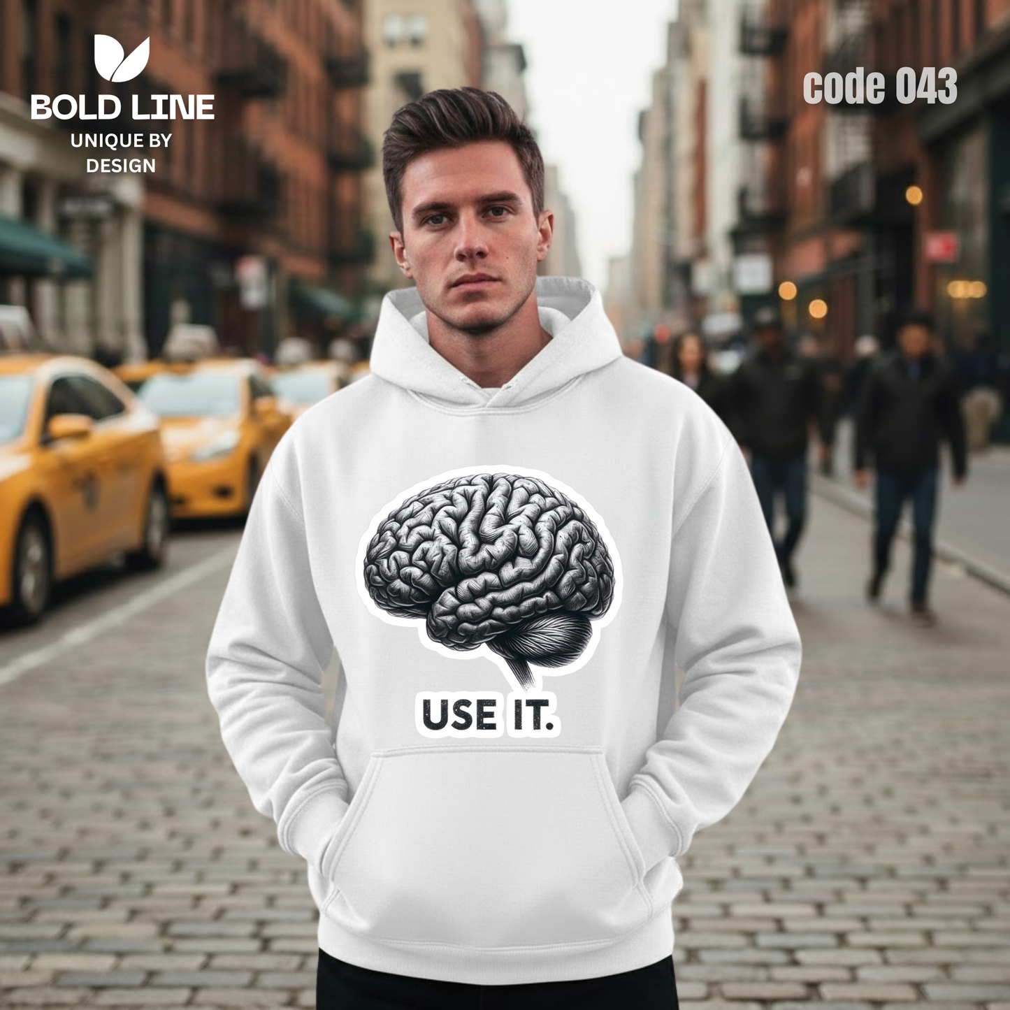 Hoodie Model 43 | Regular Fit – Premium Winter Edition