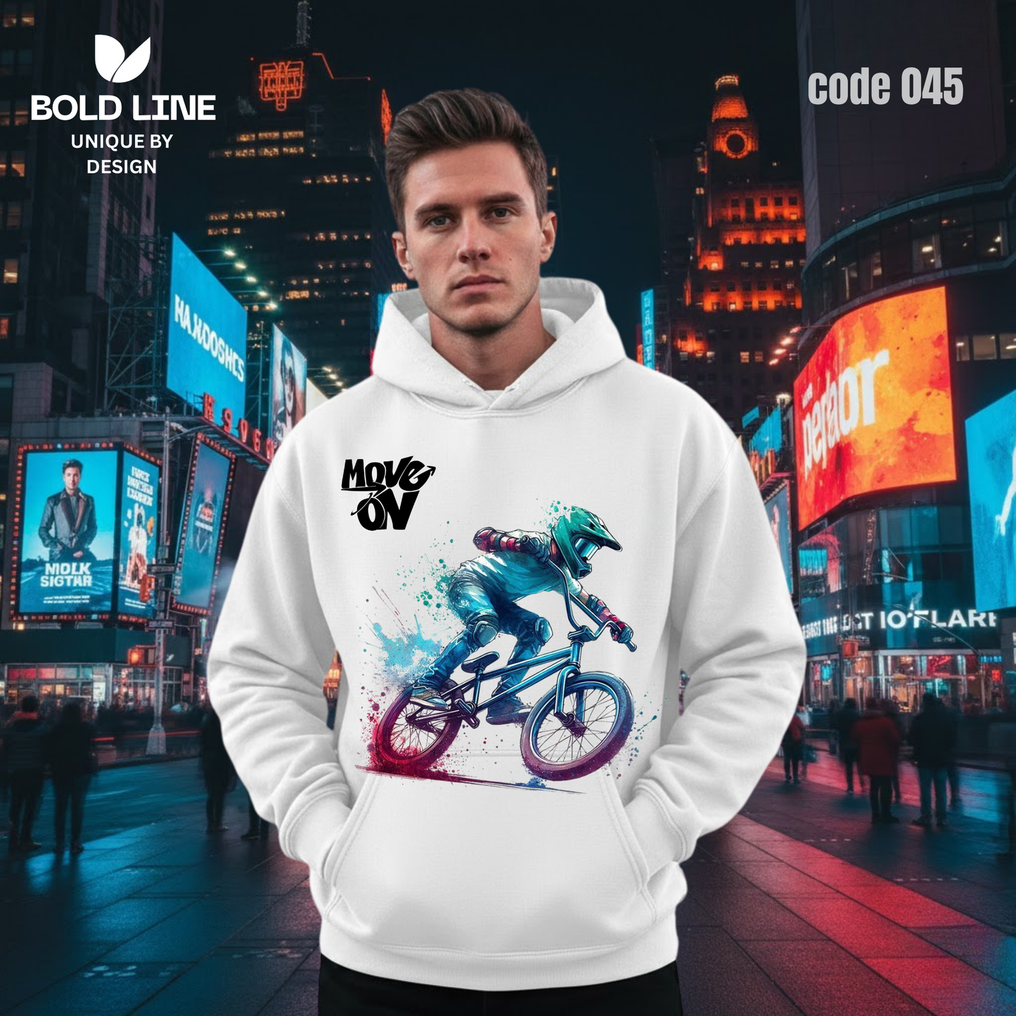 Hoodie Model 45 | Regular Fit – Premium Winter Edition