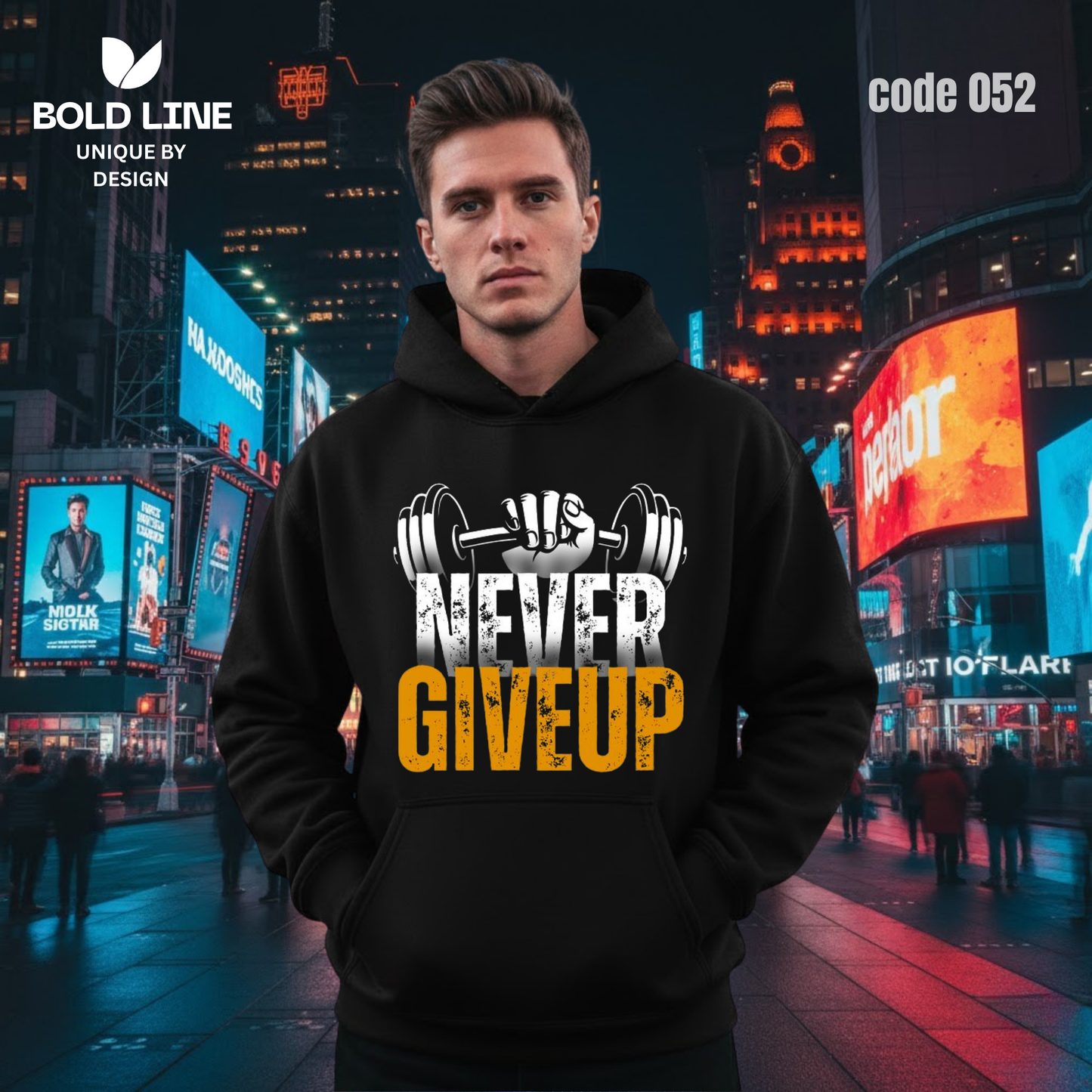 Hoodie Model 52 | Regular Fit – Premium Winter Edition