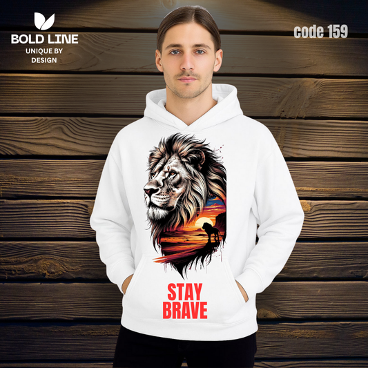 Hoodie Model 159 | Regular Fit – Premium Winter Edition