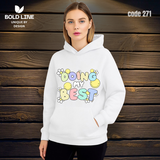 Hoodie Model 271 | Regular Fit – Premium Winter Edition